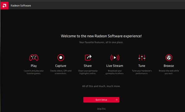 AMD Radon Software