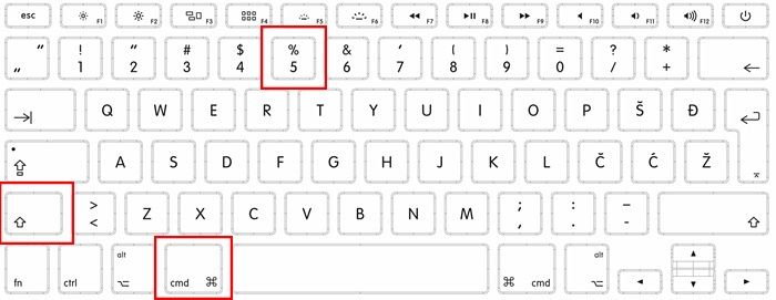 截屏shift+command+5